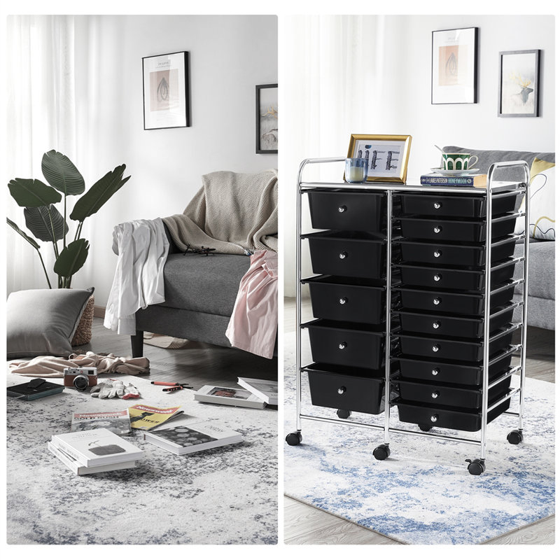 The Twillery Co.® Lundys 15 Storage Drawer Wayfair